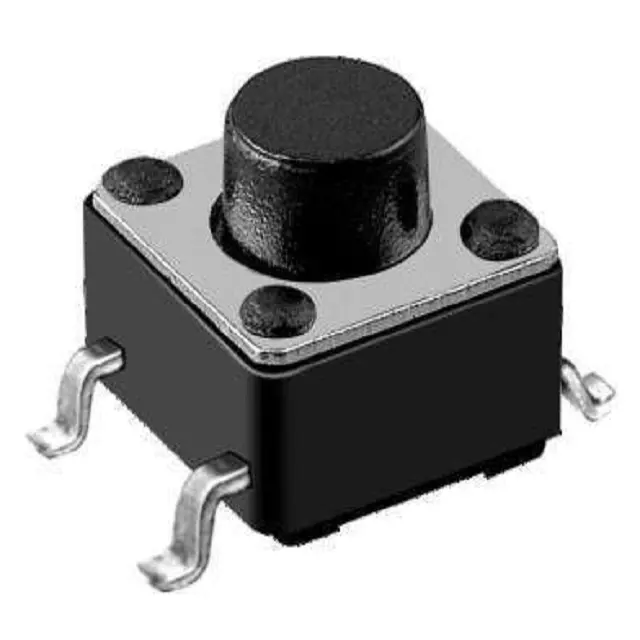 8.5X8.5X21ミリメートルPcb Self Lock Tact Tactile Push Button Switch 6 Pin With Cap