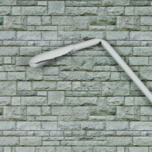 9cm 6V HO-Skala Garten-Kupfer- & Kunststoff-Laternenpfahl-Modell mit Bauernhaus-Design für Modelleisenbahn-<span class=keywords><strong>Layout</strong></span> T24 - Product Image 2