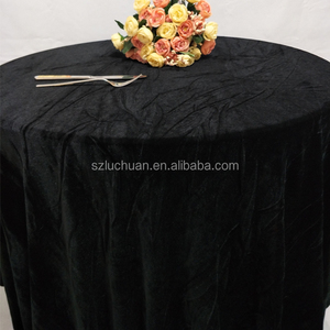 Tovaglia per Tavolo da Matrimonio in Velluto Rotonda - Product Image 6