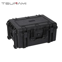 Tsunami 544025 Impermeable IP67 Protección DE SEGURIDAD UAV/UAS Estuches rígidos con ruedas. Estuches rígidos de transporte para armas y municiones