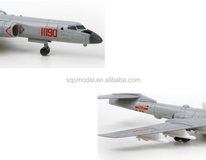 <span class=keywords><strong>1</strong></span>:144 <span class=keywords><strong>scala</strong></span> Xian H-6 metallo militare bomber modello di aereo - Product Image 1