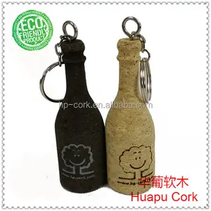 2022 Cork Wine Bottle Keychain