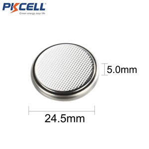 PKCELL リチウムボタン電池 CR2450 3V バッテリーホルダー付き - Product Image 5
