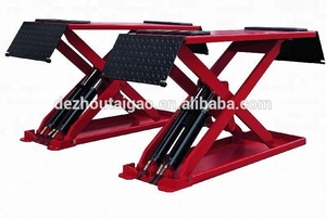 <span class=keywords><strong>Vente</strong></span> flash : Petit élévateur à ciseaux hydraulique automatique de 3000 kg / élévateur de voiture rotatif utilisé pour le <span class=keywords><strong>garage</strong></span> à domicile - Product Image 2