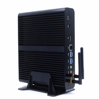 Eglobal V7-7500U Mini Desktop 7e generatie Core I7-7500U 2,7GHz Dual DDR3L Max. ondersteuning 16GB Ram SSD/HDD Compacte computer zonder ventilator