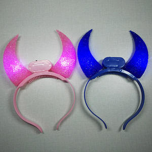 Novedades <span class=keywords><strong>de</strong></span> Navidad, led intermitente, <span class=keywords><strong>Cuernos</strong></span> del <span class=keywords><strong>diablo</strong></span>, banda para el pelo, <span class=keywords><strong>luces</strong></span>, <span class=keywords><strong>Cuernos</strong></span> del <span class=keywords><strong>Diablo</strong></span> - Product Image 4