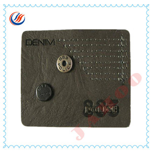 Niza parche de cuero en relieve insignia del Metal de encargo Paches - Product Image 1