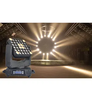 Produk Strobo Matrix Guangzhou 6X6 Led Cahaya Sorot Bergerak Matrix