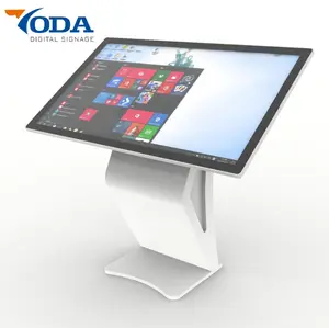 Quiosco de pantalla táctil LCD para Android, señalización Digital de 65 ", para consulta de información en interiores