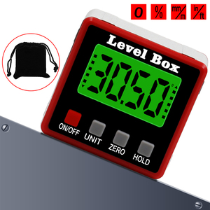 Precision Digital Winkelmesser Neigung messer Wasserdichte Füllstand sbox Digital Angle <span class=keywords><strong>Finder</strong></span> Abschrägung sbox mit Magnet fuß - Product Image 3