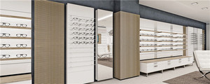 Free Standing Glass <strong>Display</strong> <strong>Cabinet</strong> LED Acrylic <strong>Wall</strong> <strong>Mount</strong> <strong>Display</strong> <strong>Cabinets</strong> for Sunglasses - Product Image 5