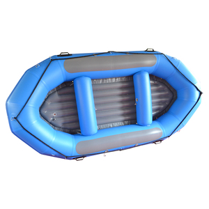 CE 1.8mm <span class=keywords><strong>PVC</strong></span> 7 Người bền <span class=keywords><strong>whitewater</strong></span> <span class=keywords><strong>raft</strong></span> với tự-lỗ cống cho bán - Product Image 2