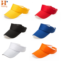Proveedor de China en Alibaba, gorra de visera personalizada, visera corta bordada, visera deportiva personalizada promocional Vap