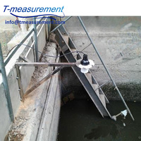 Medidor de Agua de Control Digital Taijia, Caudalímetro Ultrasónico de Canal Abierto para Canal Parshall y Compuerta Triangular