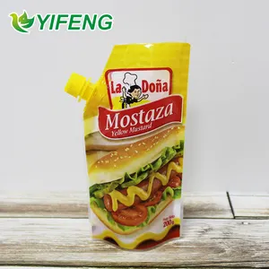 Spout Packaging Fluid Packaging Hot Sale Top Quality Soft Hand Washing Liquid Biodegradable Stand Up Pouch With Spout