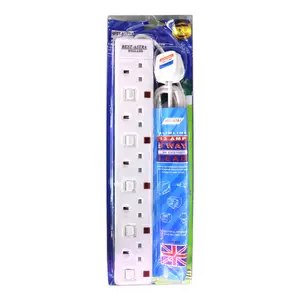 5 way Factory supply good quality universal extension socket