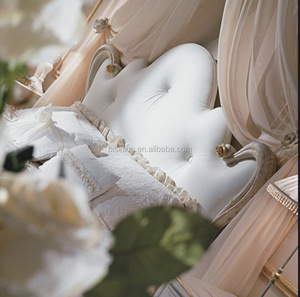 เจ้าหญิงน่ารักห้องนอนเฟอร์นิเจอร์ชุดเตียง Crown, Elegant Design Floral เตียงและเก้าอี้เฟอร์นิเจอร์ชุด