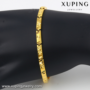 74477-women teenager modeschmuck 24 karat gold einfache designs phantasie kette armband für mädchen - Product Image 6