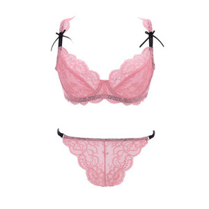 Ensemble soutien-gorge <span class=keywords><strong>Photo</strong></span> en dentelle, pour femme, <span class=keywords><strong>Sexy</strong></span>, sans doublure, dentelle, Lingerie transparente, nouvelle collection - Product Image 2