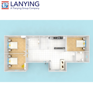 Exportación en todo el <span class=keywords><strong>mundo</strong></span> un dormitorio casa prefabricada - Product Image 4