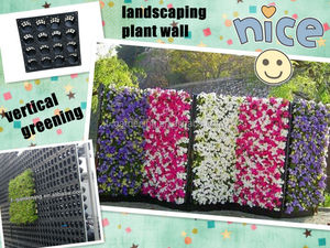Jardineras de sistema de <span class=keywords><strong>pared</strong></span> verdes para jardín Vertical decorativas para exteriores, macetero de <span class=keywords><strong>pared</strong></span> verde Vertical, macetero Greenwall - Product Image 4