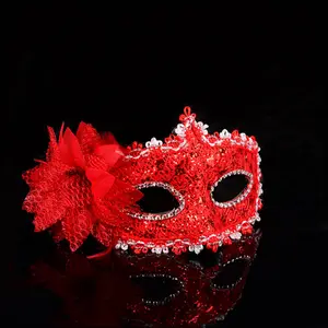 Kustom Festival Masquerade Feather Masker Mata masker partai karnaval make