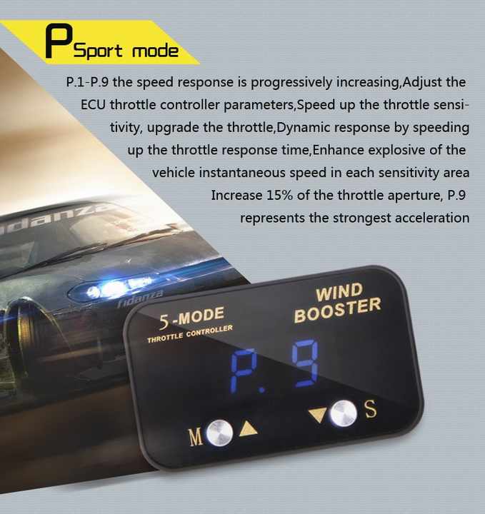 Speed-Buster PedalBox スロットルコントローラー Audi 寝かす