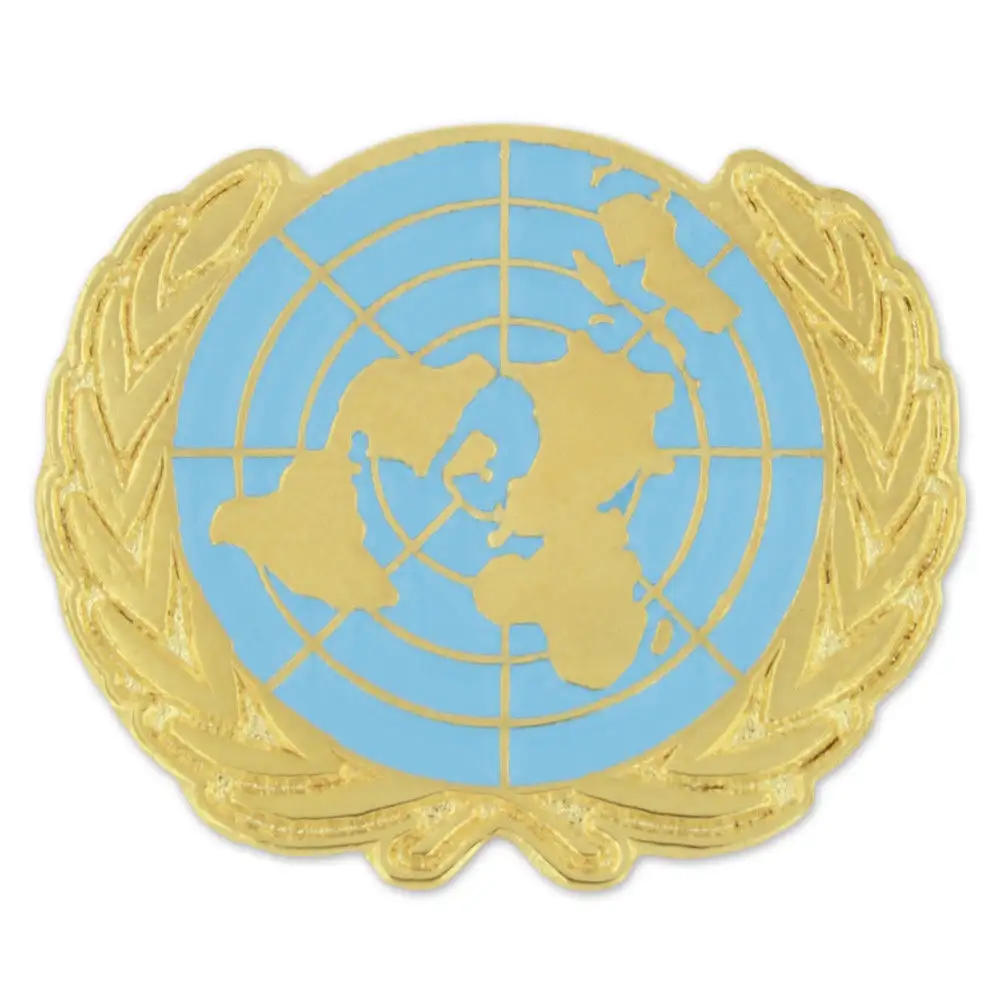 Des Nations Unies La Paix Mondiale Épinglette En Émail