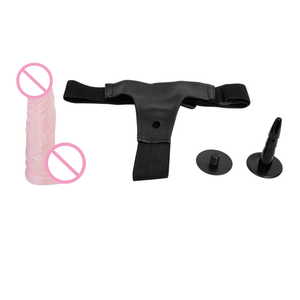 Sangle sur d'énormes gros godes Dong harnais <span class=keywords><strong>gonflable</strong></span> gode pompe <span class=keywords><strong>pénis</strong></span> pour femmes Masturbation jouets pour adultes pour Famale - Product Image 5