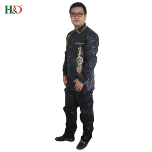 H & D OEM <span class=keywords><strong>Bazin</strong></span> Riche <span class=keywords><strong>Getzner</strong></span> men custom African clothing wholesale with best price - Product Image 2