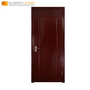 Moderne ontwerp hout deuren polish kleur pu verf kleuren voor gebruikt massief houten deuren voor koop