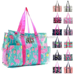 Tas Tote Utilitas Organizer Tas Pantai Besar Monogram