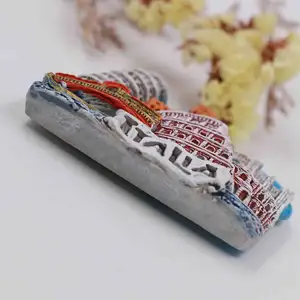 Aimant <span class=keywords><strong>de</strong></span> réfrigérateur Souvenir pour <span class=keywords><strong>tour</strong></span> <span class=keywords><strong>de</strong></span> appareil, plusieurs couleurs disponibles, jouet Souvenir, fabriqué en italie - Product Image 4