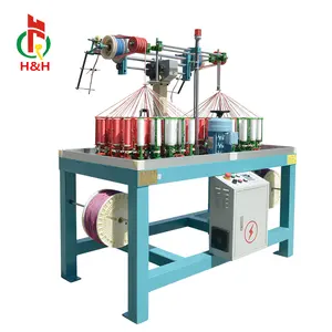 the Hottest High Speed Flat Fashion Shoelace Braiding Machine for Hollow cords