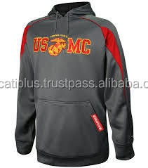 Sudaderas con capucha antiarrugas forradas de punto impermeables con serigrafía y logotipo personalizado para hombre - Product Image 2