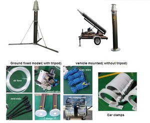 <span class=keywords><strong>Torre</strong></span> <span class=keywords><strong>de</strong></span> <span class=keywords><strong>comunicación</strong></span> telescópica portátil, 12m - Product Image 6