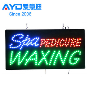 Enseigne LED d'ouverture pour publicité intérieure, idéale pour les salons de beauté, pédicure, épilation, et affichage des prix de carburant - Product Image 1