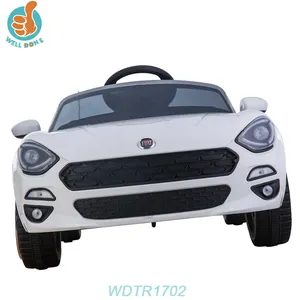 WDTR1702 Licensed Fiat Remote Control Crazy Car Toy For Kids Wholesale