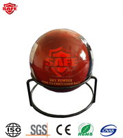 Extincteur automobile professionnel pour types de feux A, B, C, E, F, avec poudre ABC, couleur rouge, certifié ISO/CE