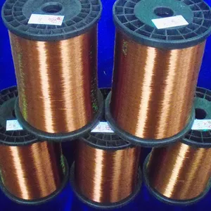Alambre de aluminio revestido de cobre esmaltado de China, alambre de bobinado Cca, alambre redondo de aluminio esmaltado - Product Image 1