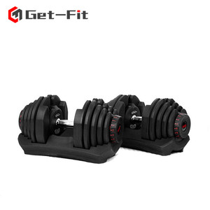 Get-Fit Wholesale Adjustable Dumbbell <strong>Set</strong> 15kg Plastic Easy to Change <strong>for</strong> Bodybuilding <strong>Weightlifting</strong> <strong>Home</strong> Gym - Product Image 3