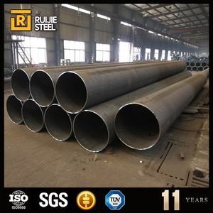 Tubo Redondo de Acero al carbono de Soldadura Por <span class=keywords><strong>Arco</strong></span> <span class=keywords><strong>Sumergido</strong></span> Longitudinal - Product Image 5
