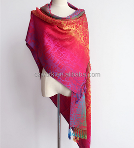 2016 Más Caliente <span class=keywords><strong>Rainbown</strong></span> Invierno Cachemir Bufanda Mujer Bufandas Chales - Product Image 5