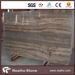 Irán pulido Gris Plata Travertino Losas <span class=keywords><strong>De</strong></span> Mármol - Product Image 2