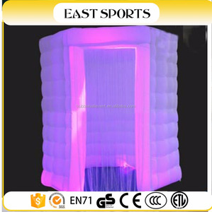 Cabinas de Fotos de China Promocional Nueva Portátil LED Inflable Automático Para La Venta - Product Image 1