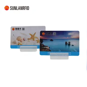 SUNLAN PVC RFID 13.56MHz NFC ISO 15693 1024Bit 1K ICODE SLIX / I CODE SLI Chip Hotel Access Control Key Card