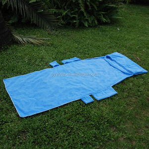 Spiaggia sedia della copertura con tasche, Takedown portatile spiaggia sedia <span class=keywords><strong>telo</strong></span> di copertura salotto compagno di asciugamani - Product Image 2