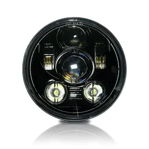 DOT E-işareti onaylı 5 3/4 "LED Far için Harley Davidson Daha Sonra XL1200C FXDWG FXSTC Dyna FXSTD