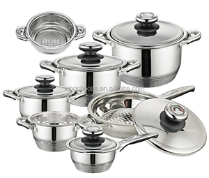 Juego de utensilios de cocina de acero inoxidable, Material metálico - Product Image 1