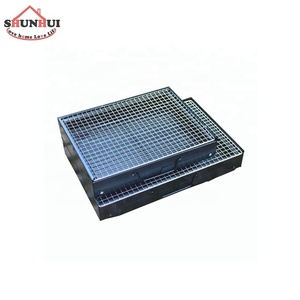 เตาย่างบาร์บีคิวแบบพกพาขนาด35X27ซม.,เตาถ่านย่างบาร์บีคิวกลางแจ้ง - Product Image 2